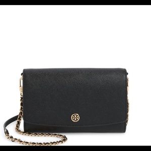 Tory Burch Robinson Chain Crossbody... New
